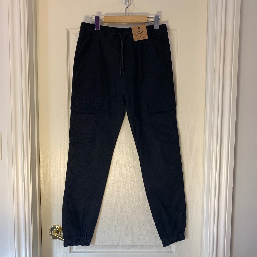 Urban Heritage Boys’ Black Cargo Pants – Casual & Practical NWT never worn